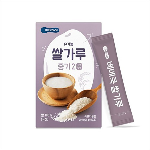 베베쿡 쌀가루중기2(250g)